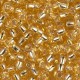 Miyuki seed beads 8/0 - Silverlined gold 8-3